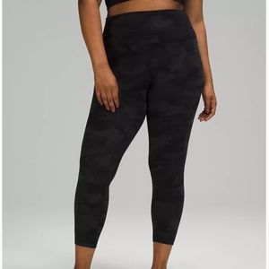 **SOLD OUT** NWOT Lululemon Heritage Deep Coal Camo Align Pants Size 6